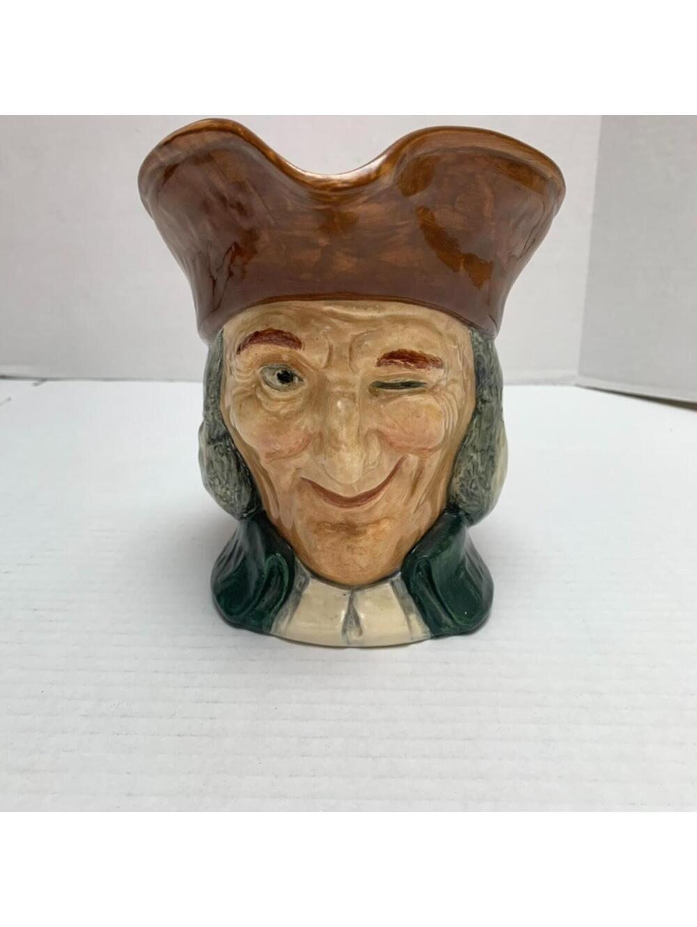 Excellent Royal Doulton Vicar of Bray Toby Jug Mug Large 7"